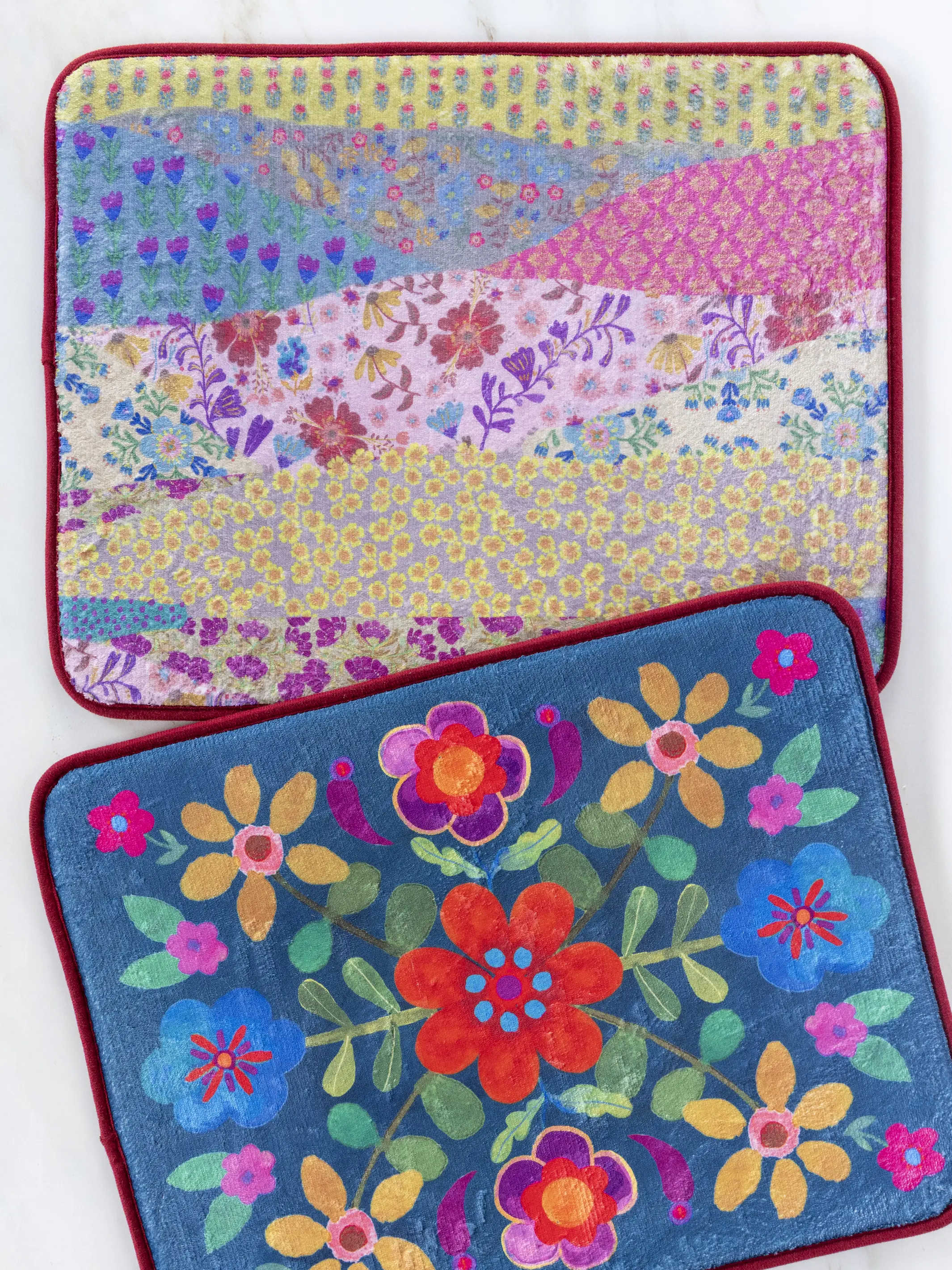 Reversible Dish Drying Mat - Garden Waves - Image 2