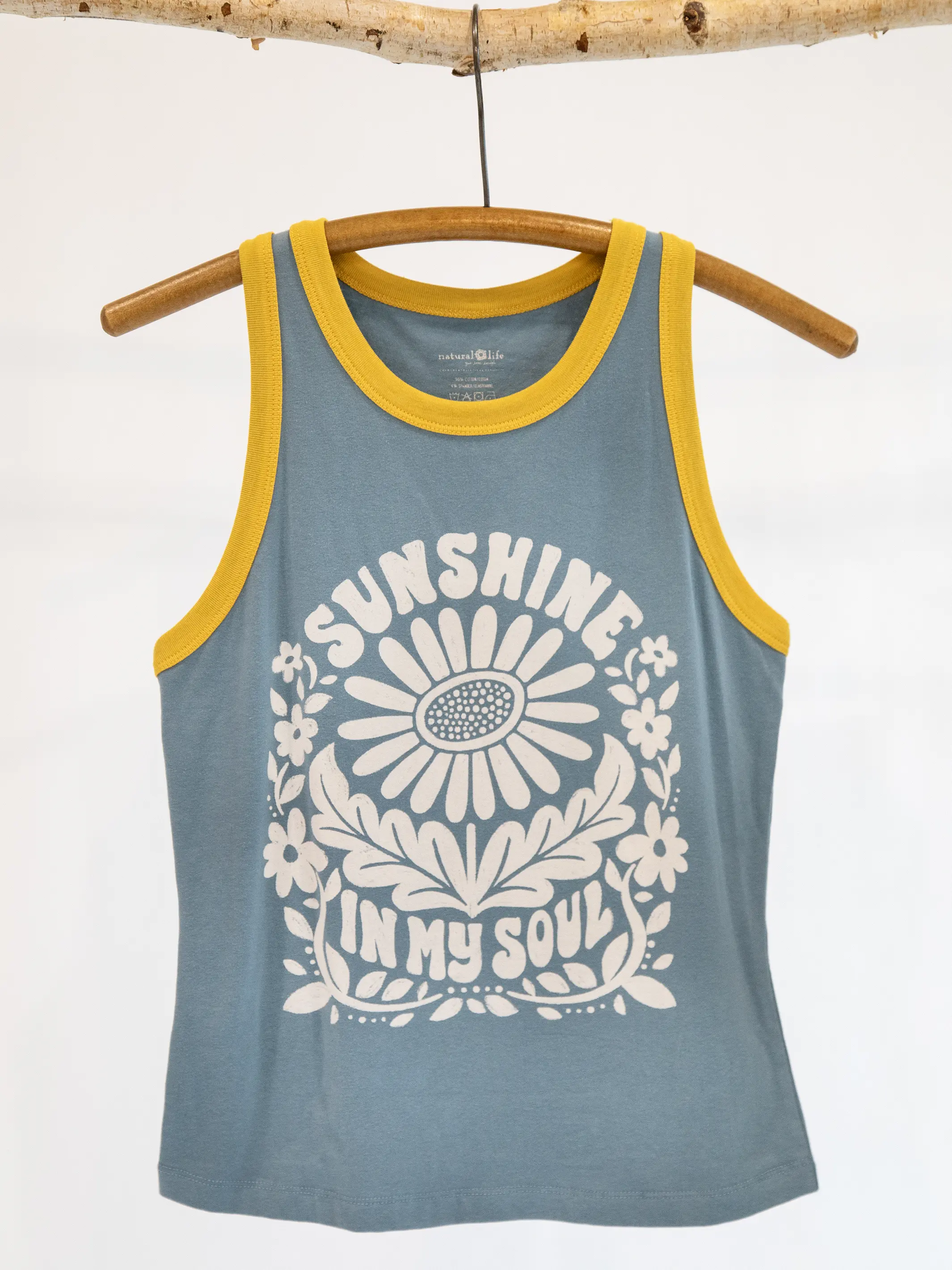 Ringer Tank Top - Sunshine In My Soul - Image 2