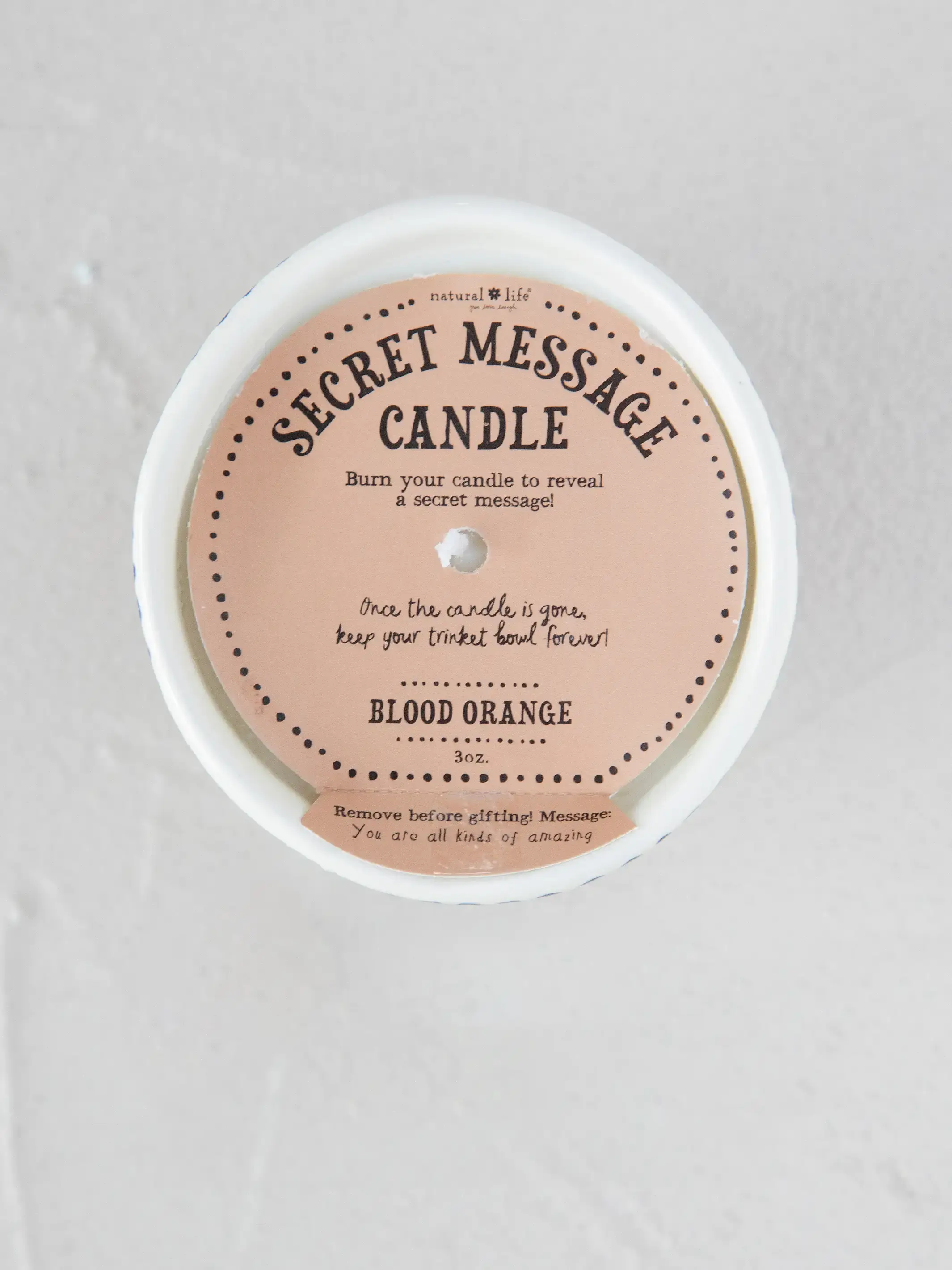 Secret Message Candle - Amazing - Image 3