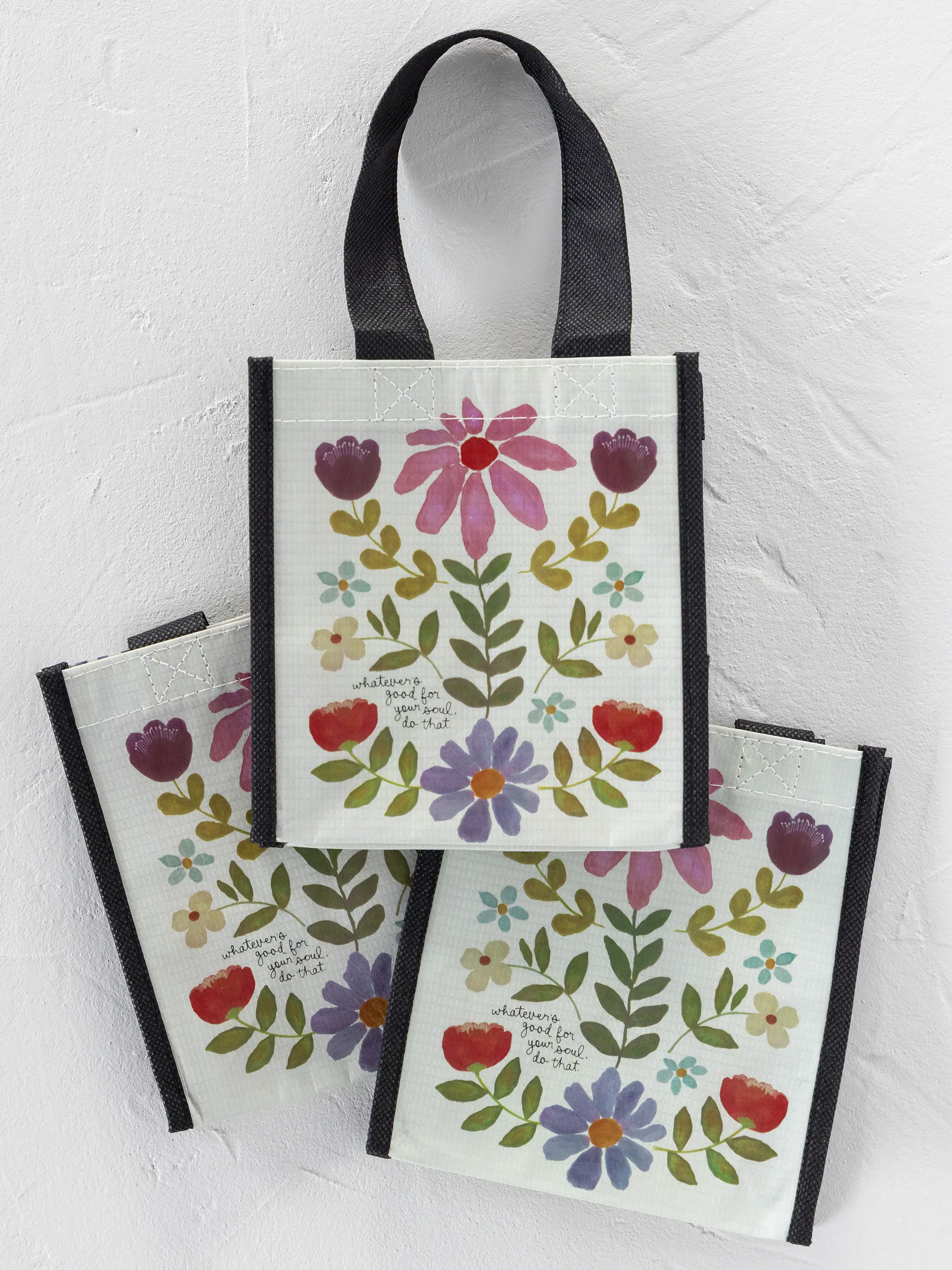 Small Happy Bag, Set of 3 - Good For Your Soul - Image 2