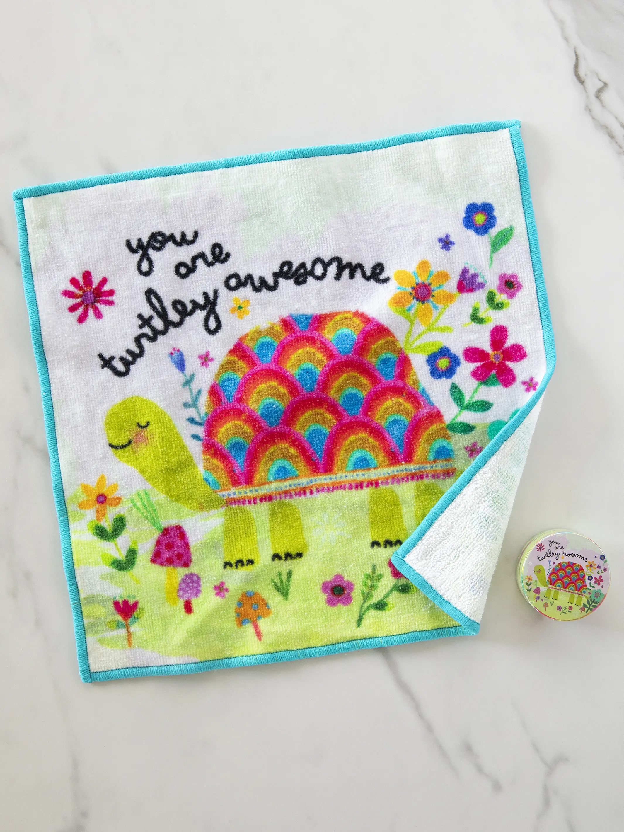 So Soft Expanding Washcloth - Turtley Awesome - Image 2