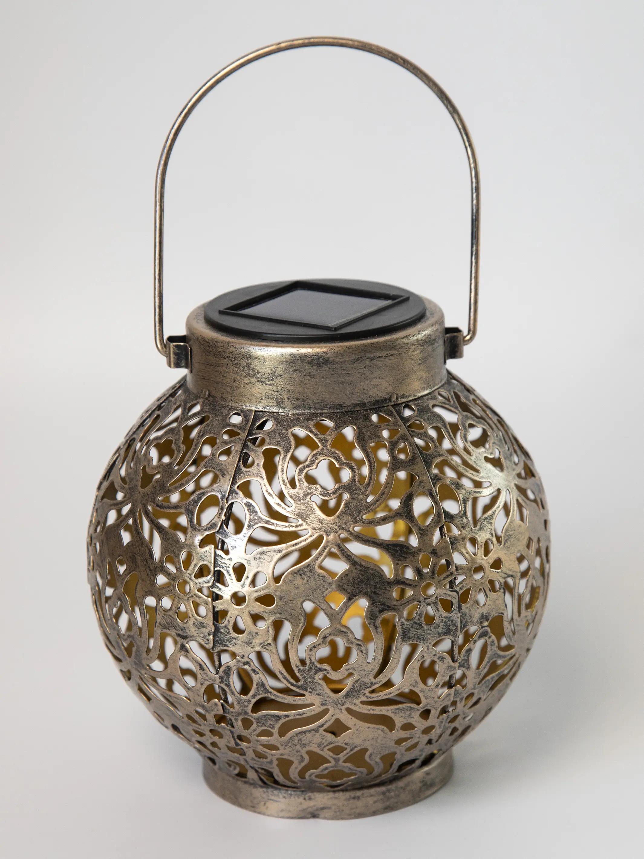 Solar Mandala Lantern - Bronze - Image 2