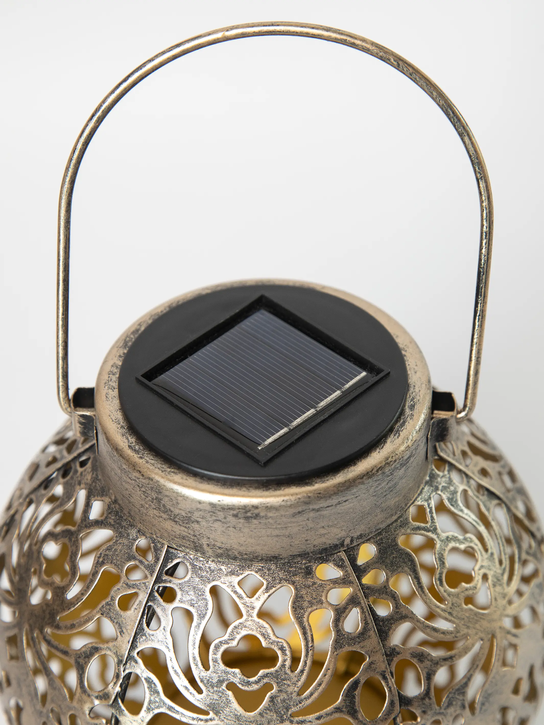 Solar Mandala Lantern - Bronze - Image 3