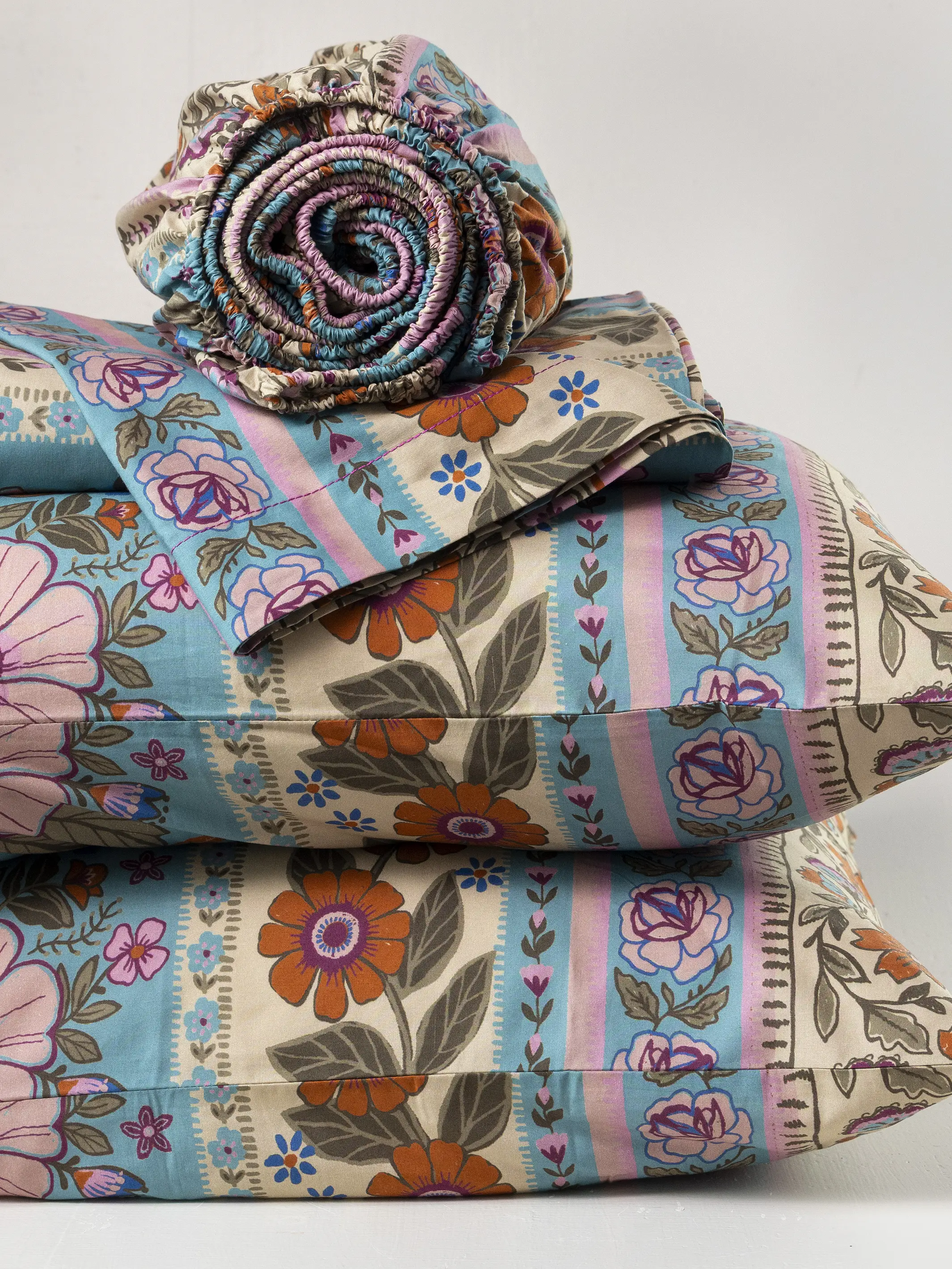 Sooo Soft Cotton Sheet Set - Florence Border - Image 2