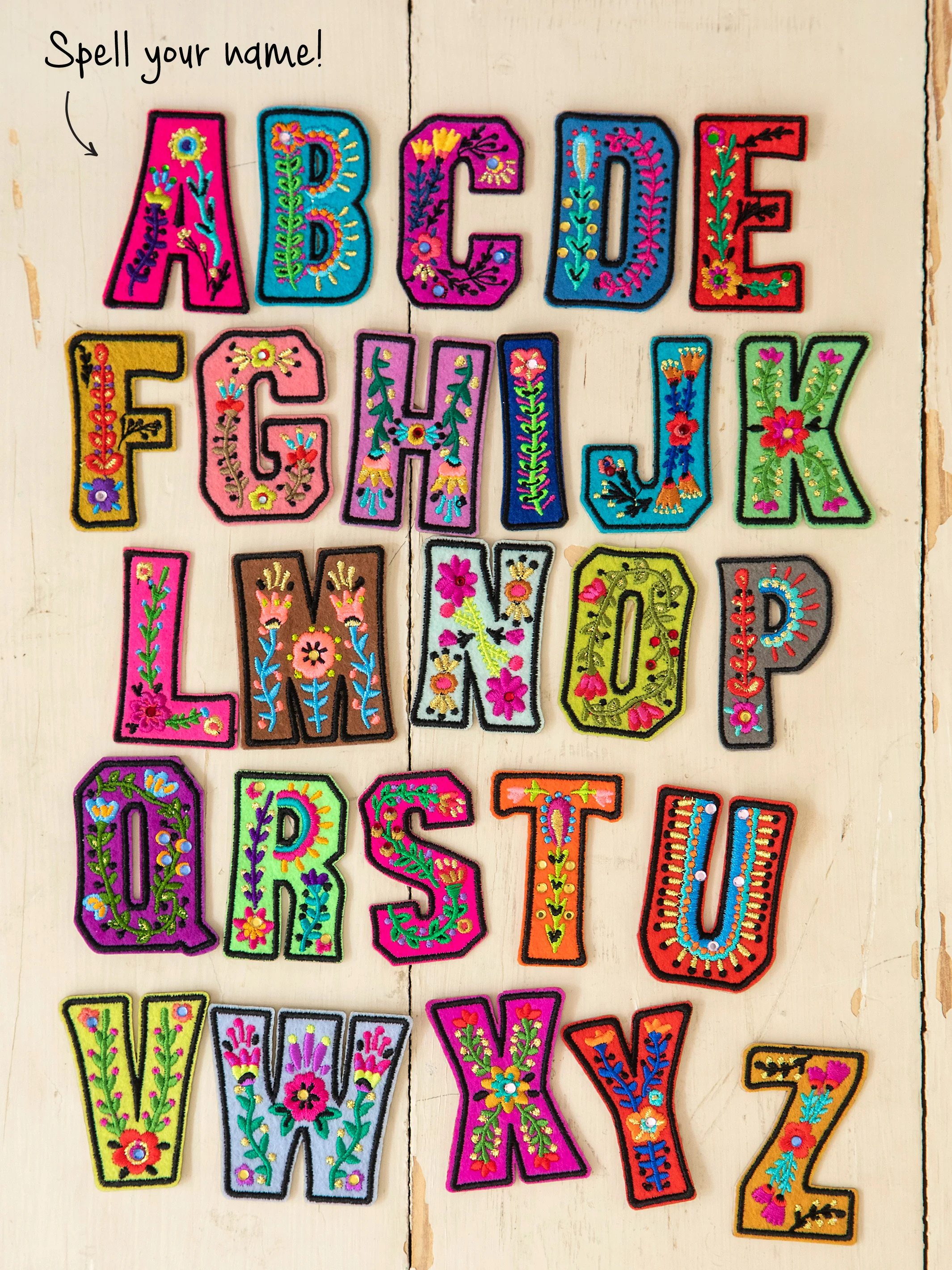 Stick-On Letter Patch - M - Image 5
