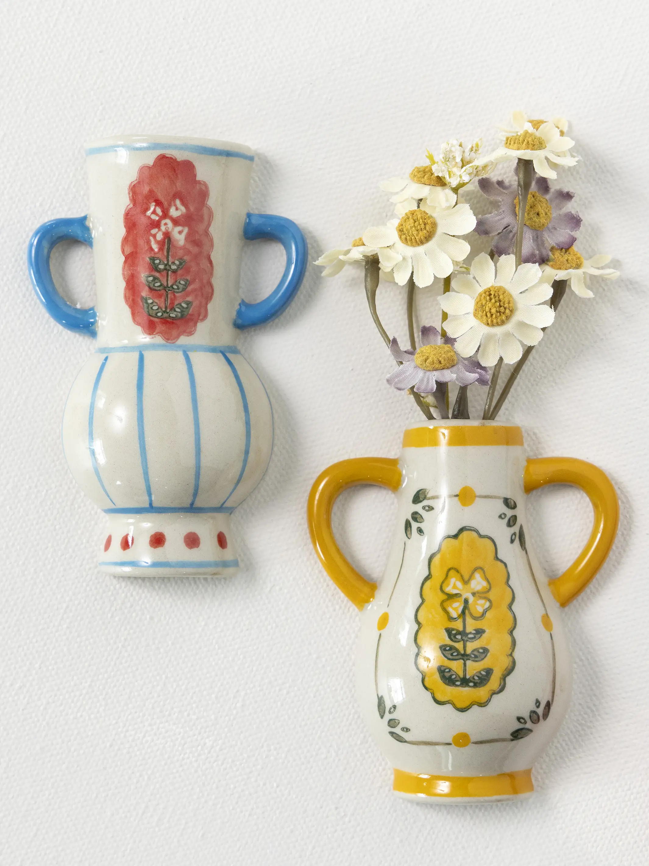 Stoneware Mini Vase Magnets, Set of 2 - Image 3