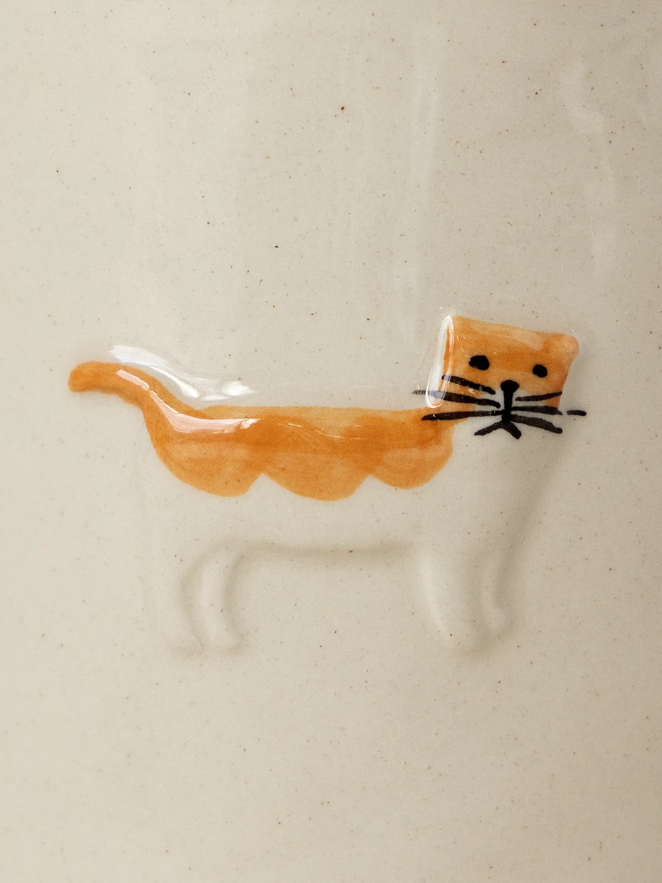 Stoneware Pet Mug - Cat - Image 2