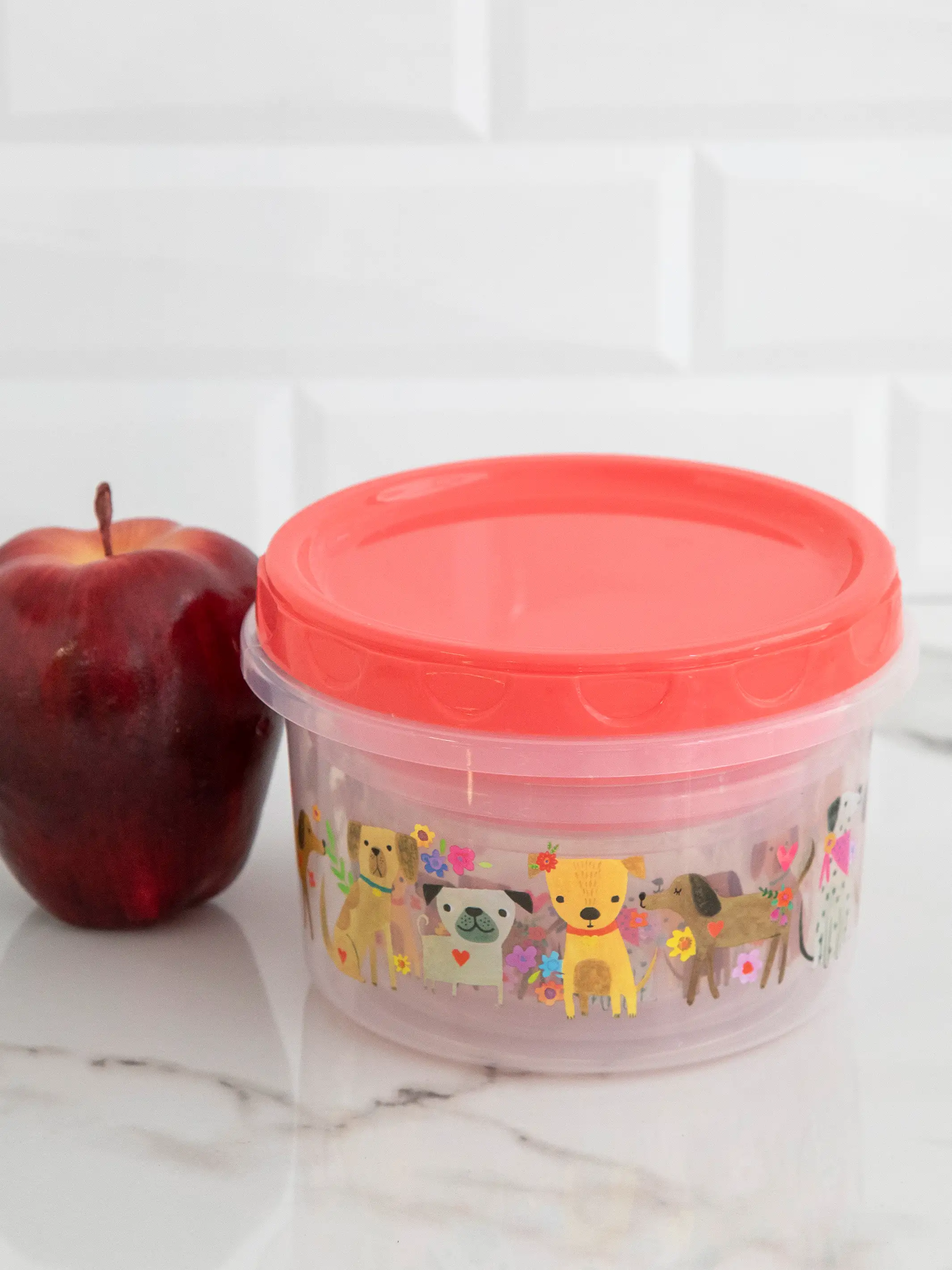 Storage Containers, Set of 3 - Dog - Image 2