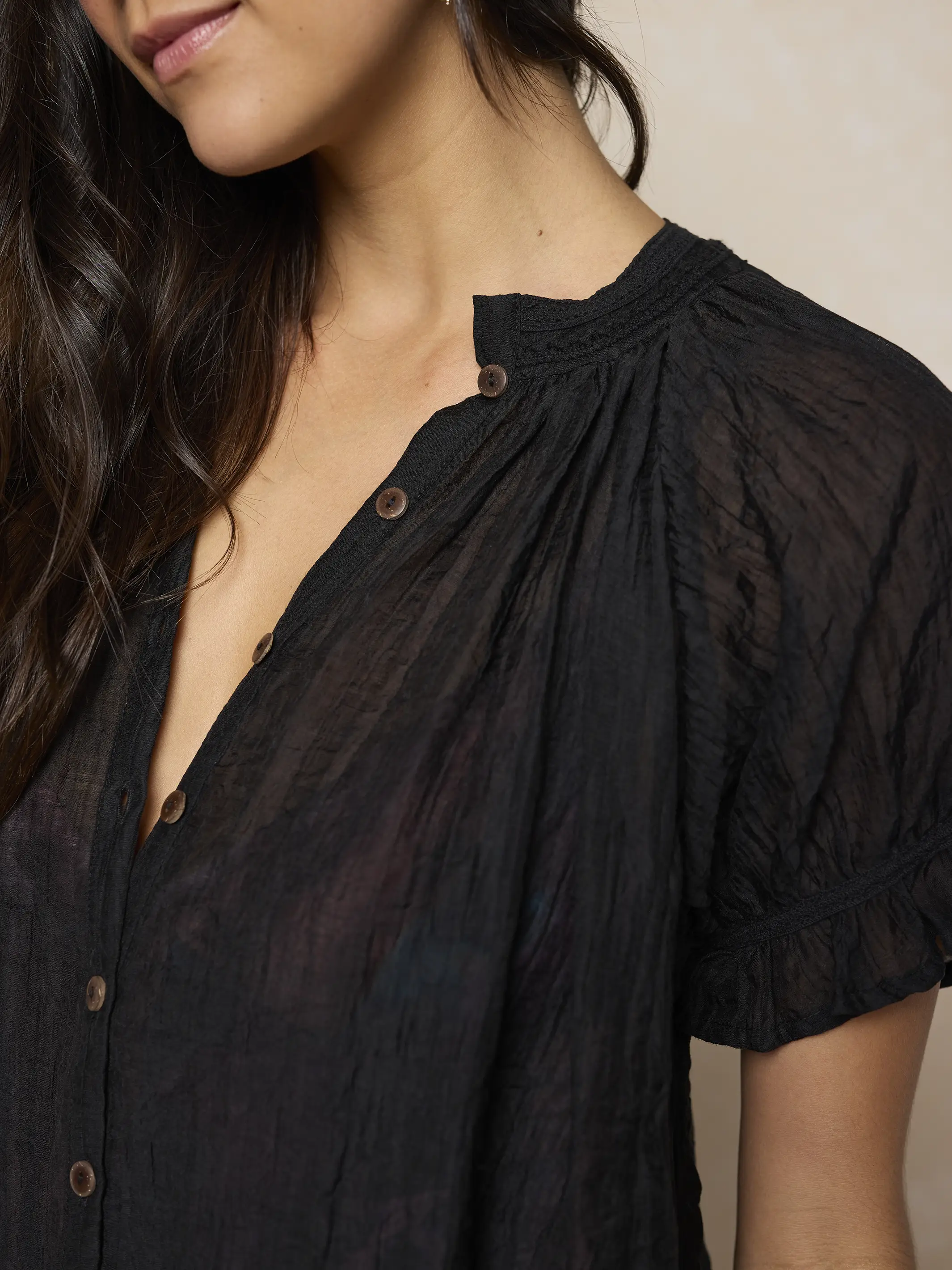 Sweetest Swing Top - Black - Image 2