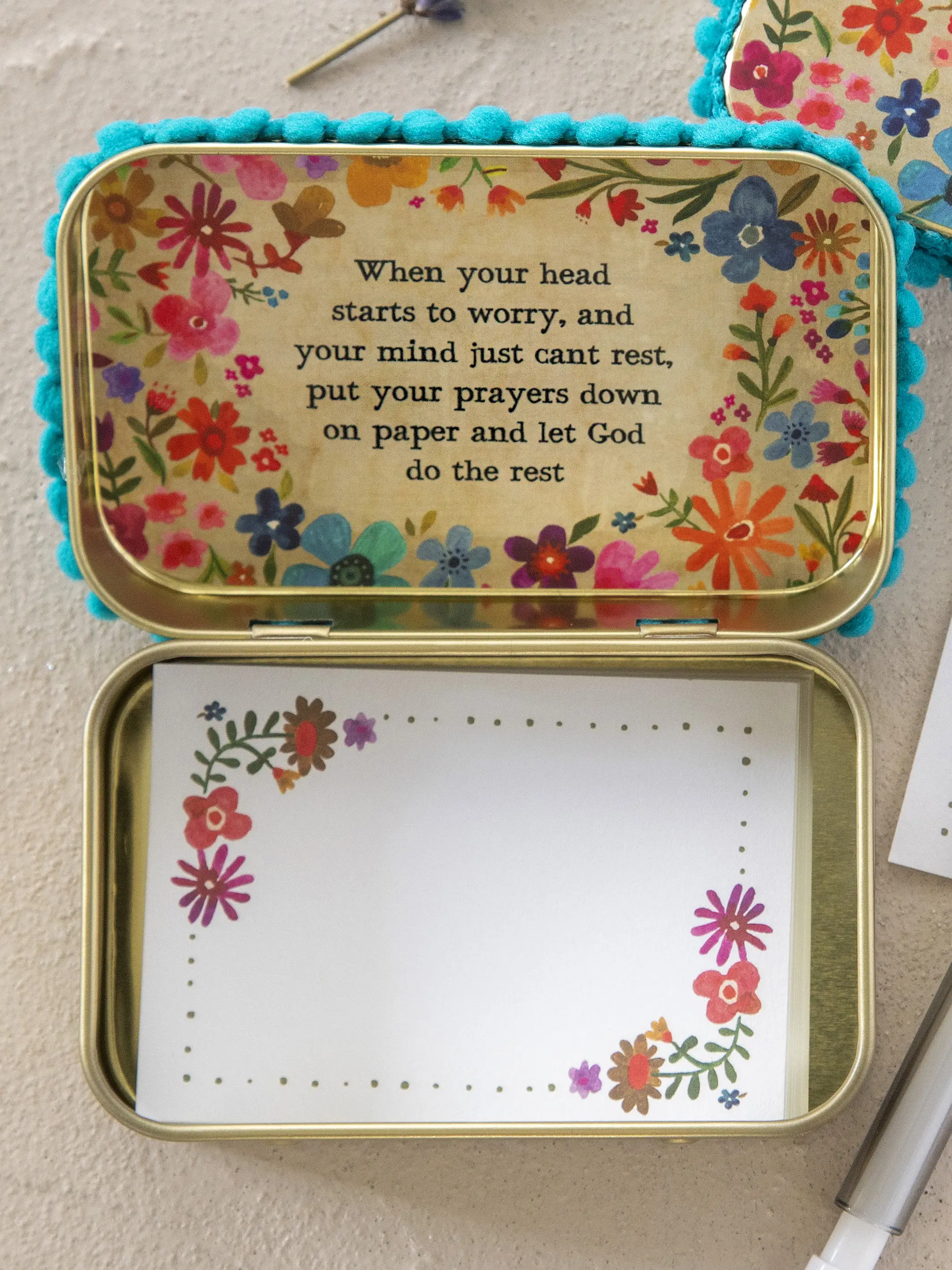 Tin Prayer Box - Always Remember - Image 2