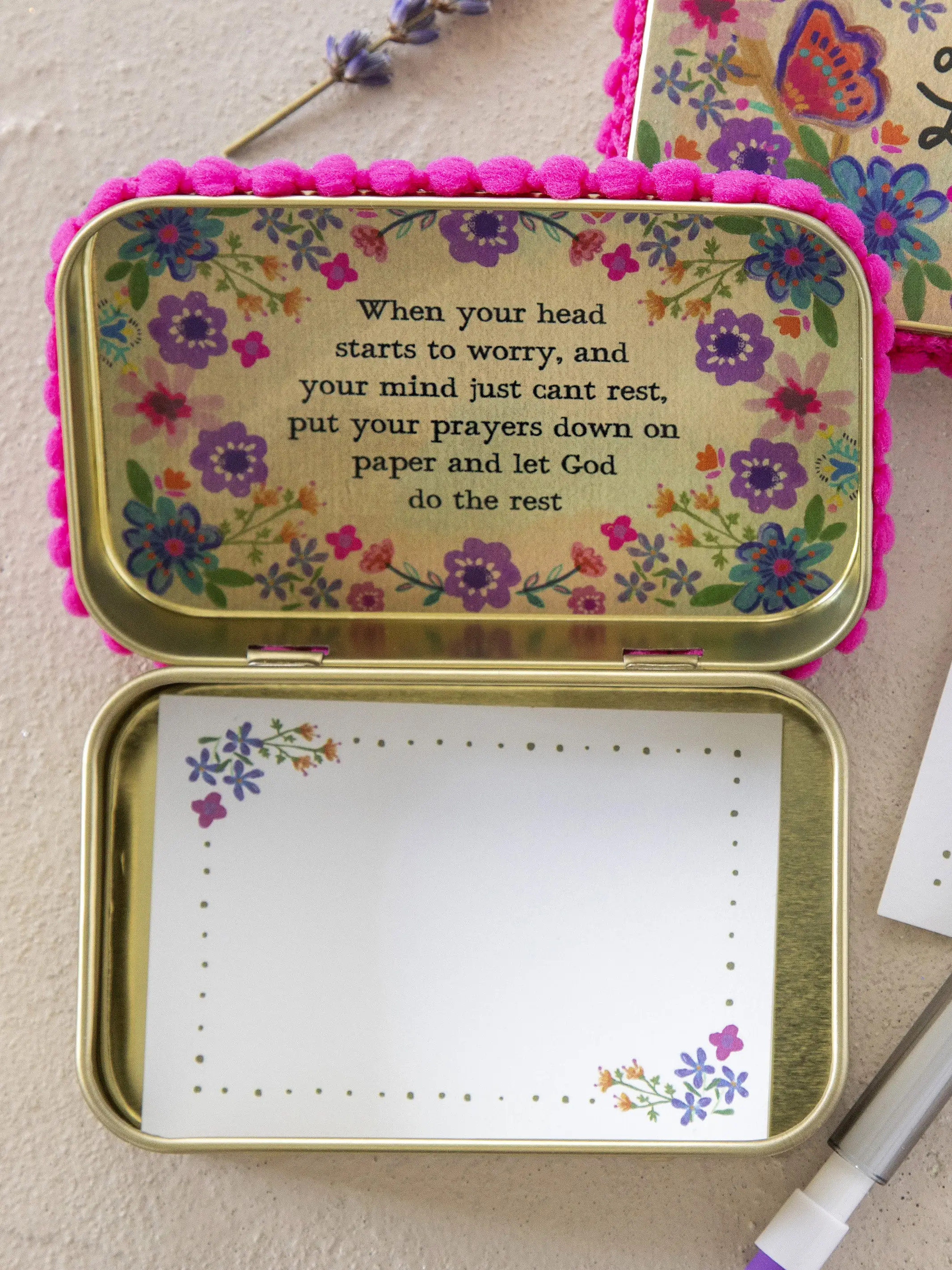 Tin Prayer Box - You Are So Loved - Image 2