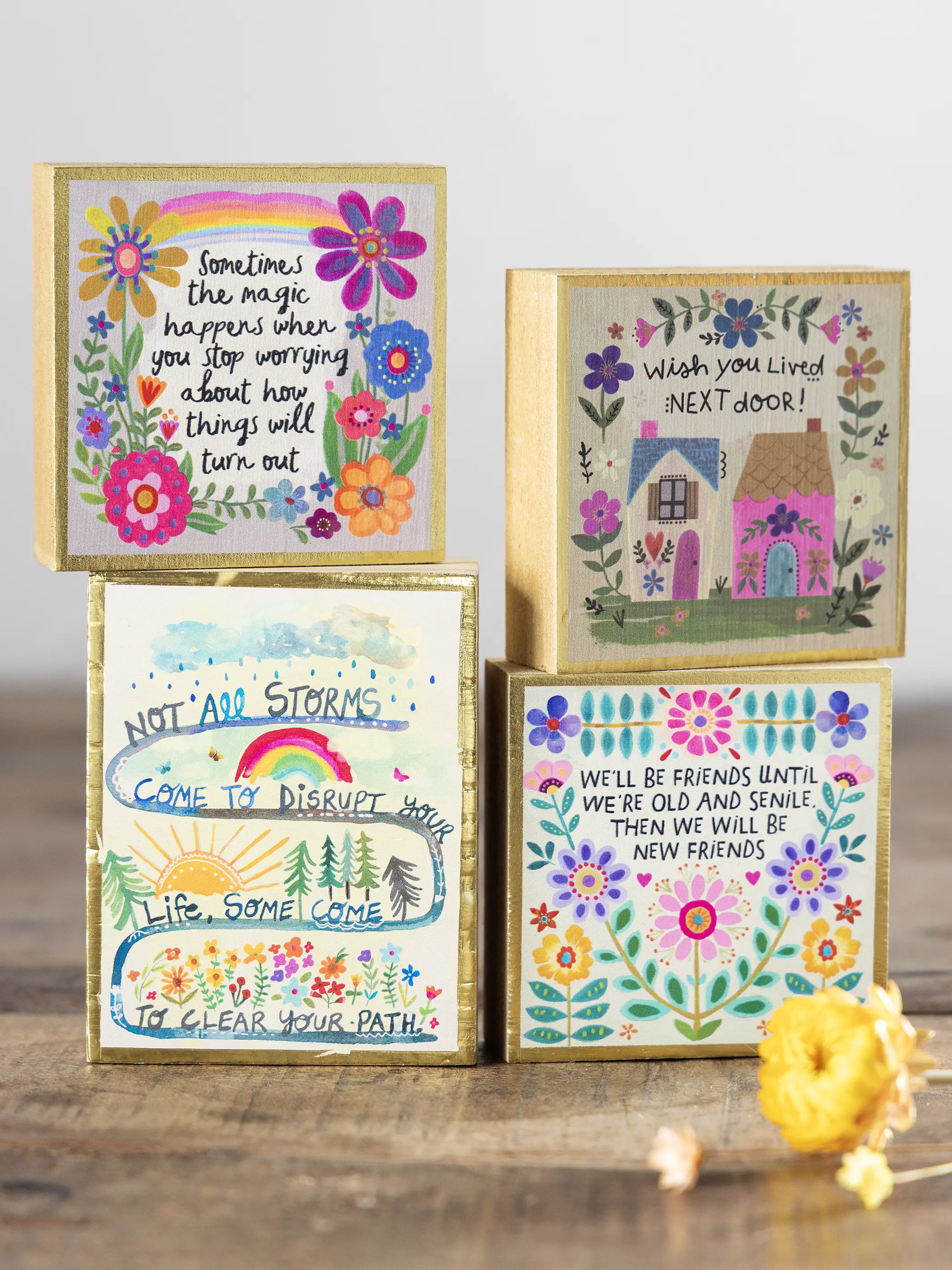 Tiny Block Keepsake - Not All Storms - Image 3