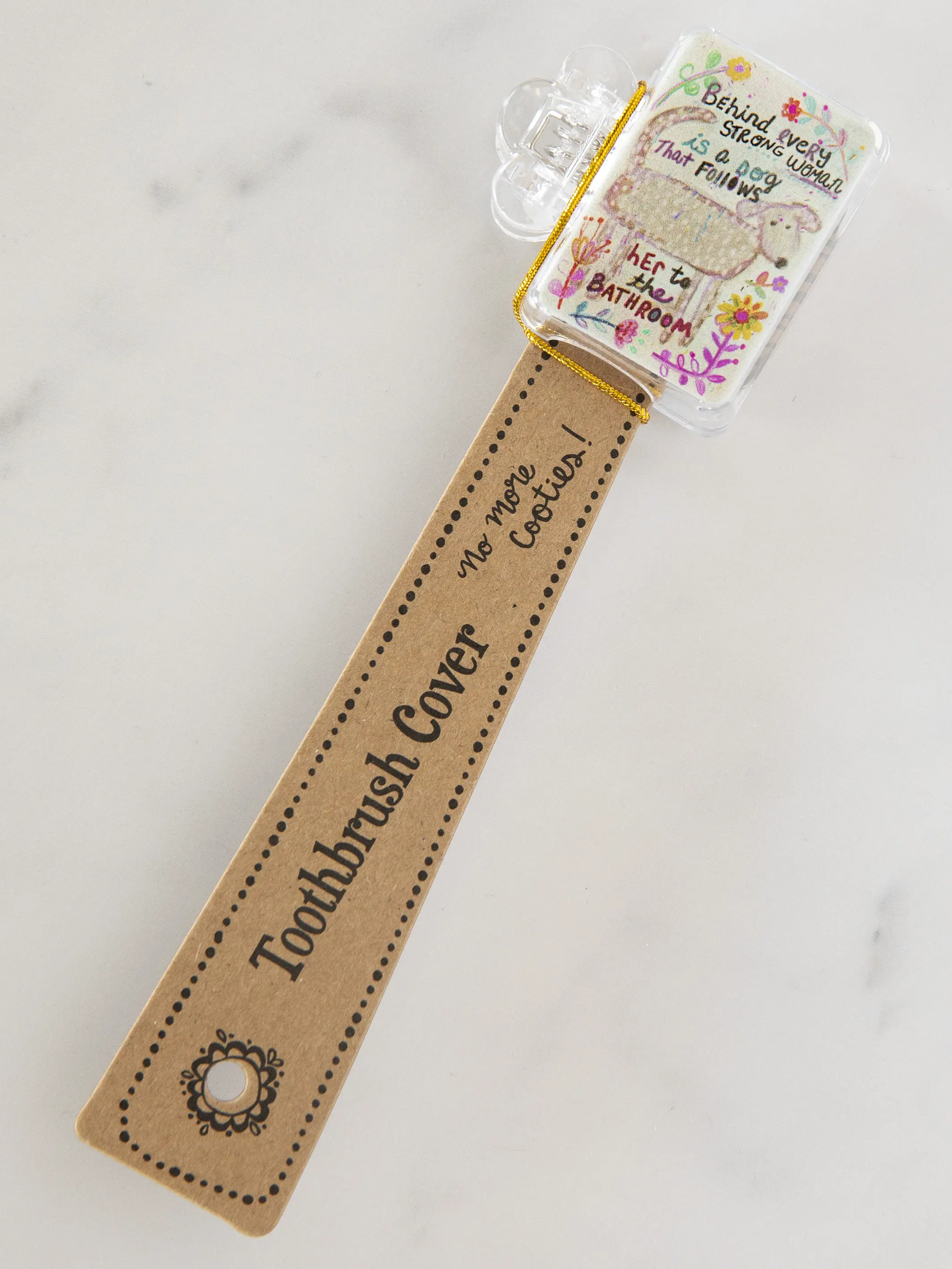 Toothbrush Cover - Behind Every Strong Woman - Image 2