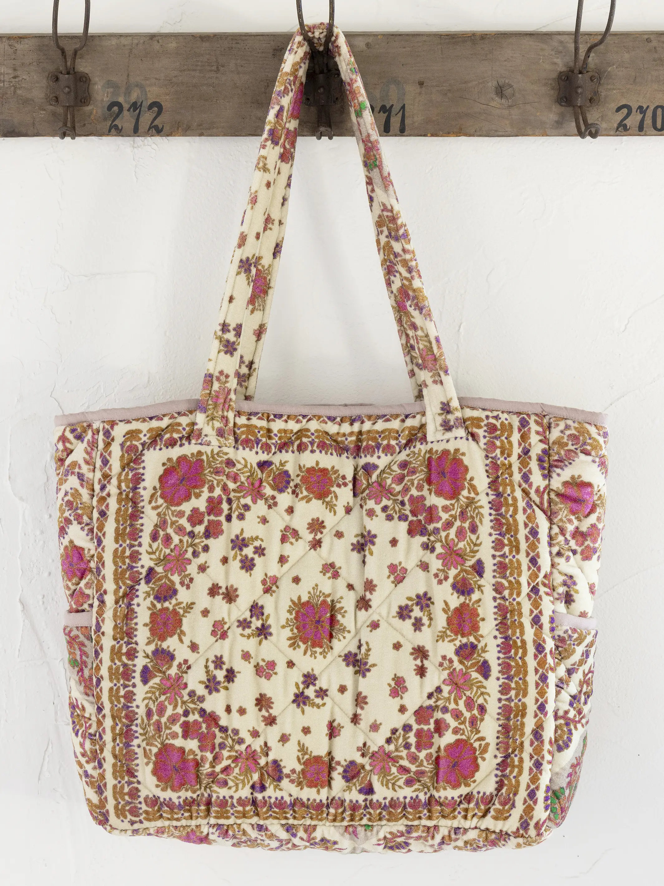 Velvet Tote Bag - Barcelona Mandala - Image 2