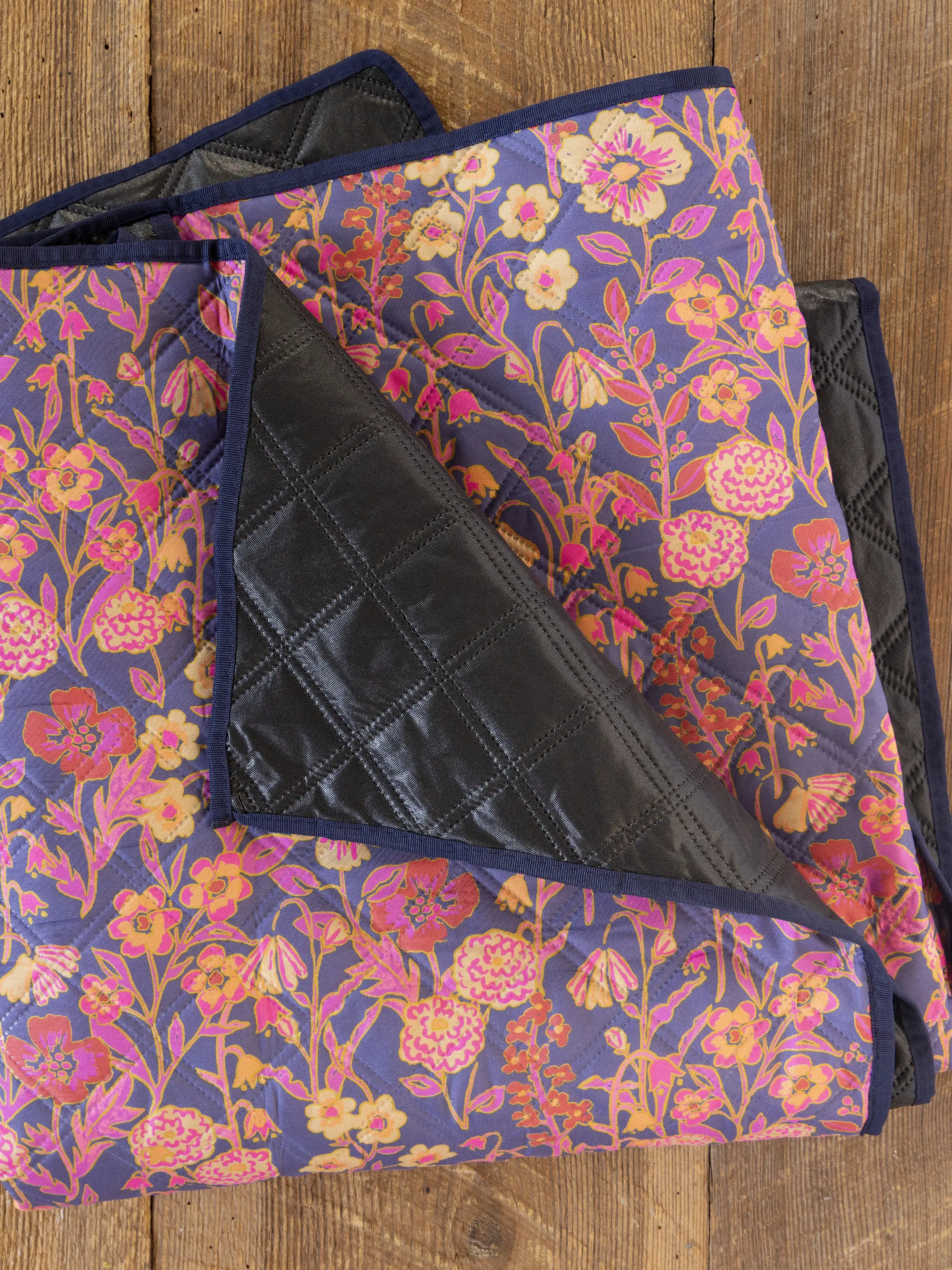 Wanderlust Camping Mat - Meadow Navy - Image 2
