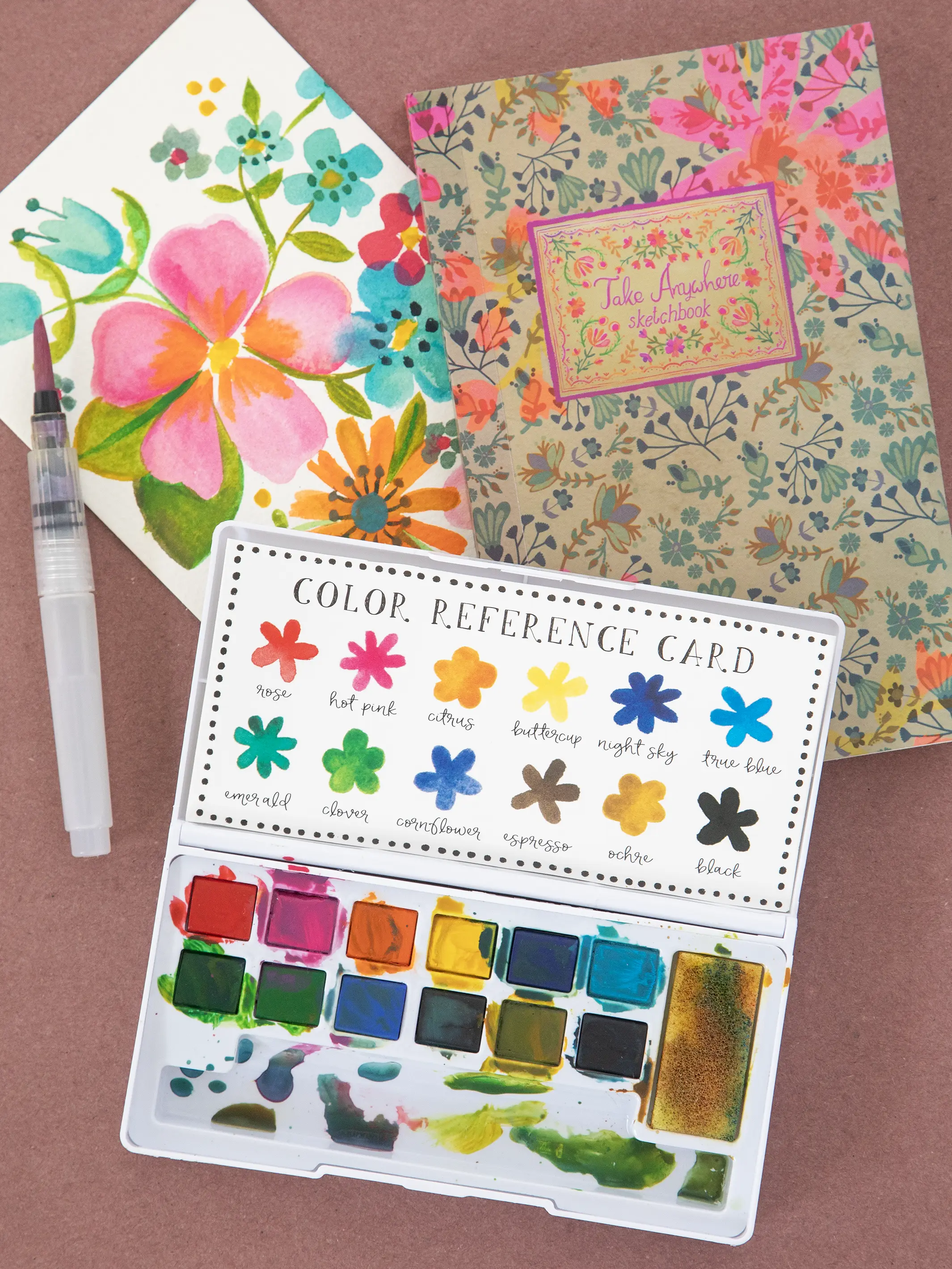 Watercolor & Sketchbook Set - Image 2
