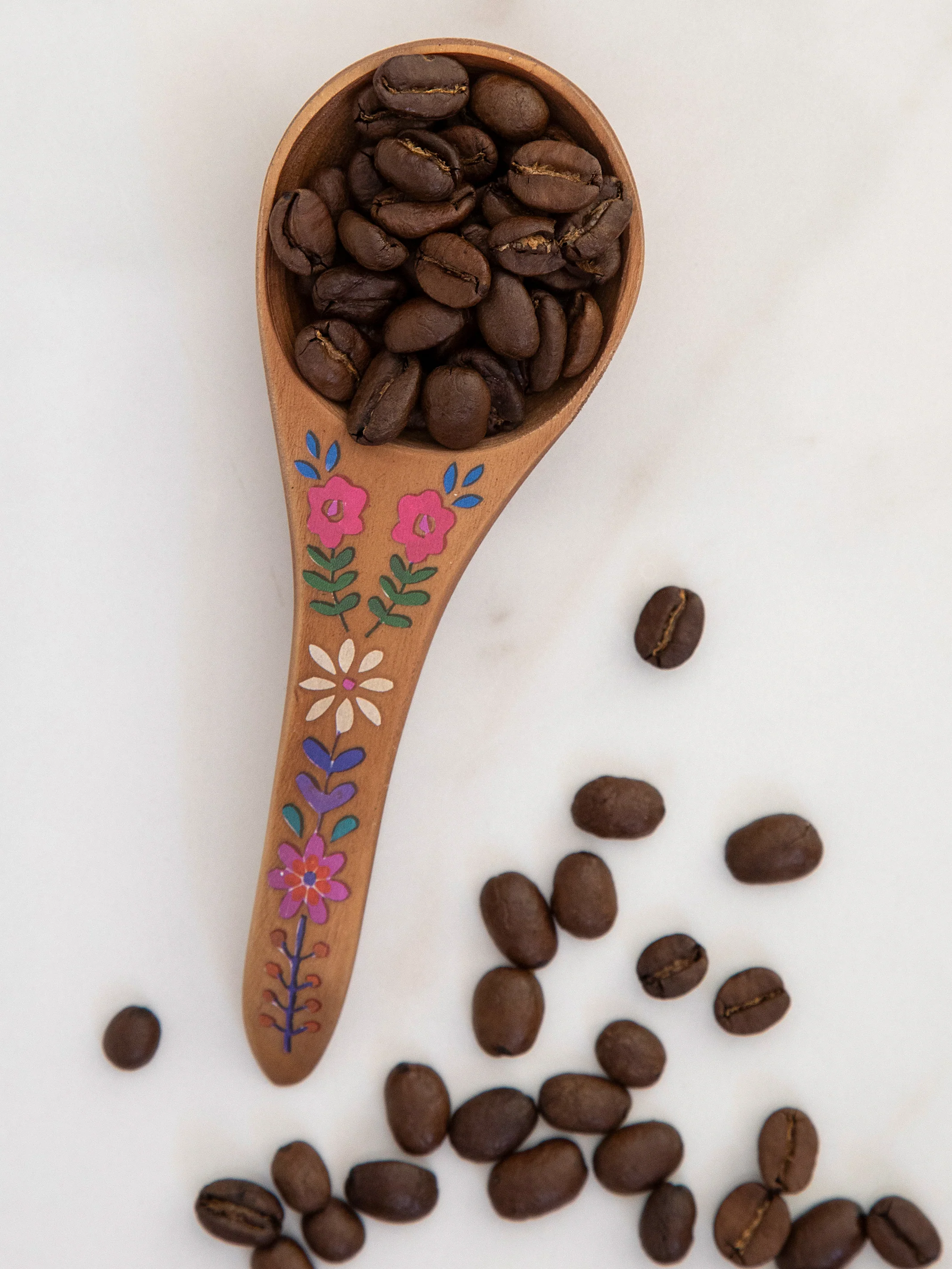 Wooden Coffee Scoop - But First Coffee - Image 3