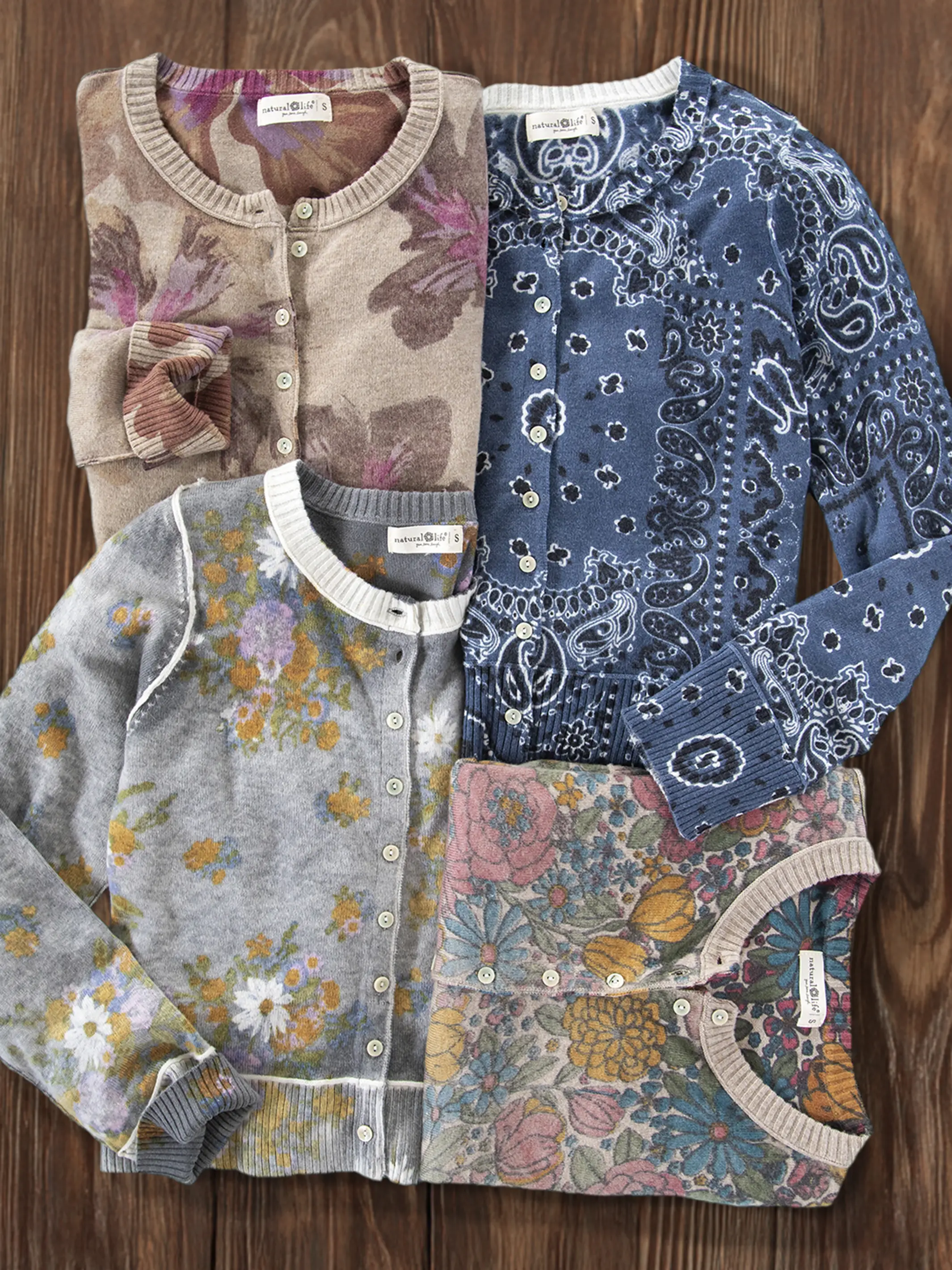 Your Everything Cardigan Sweater - Drawn Garden Multi - Image 6
